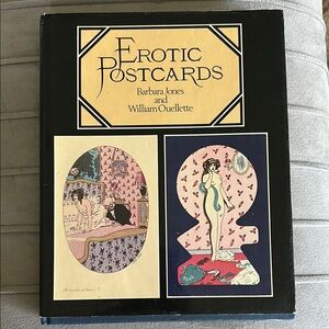 Erotic Postcards by Barbara Jones and William Ouellette coffee table book